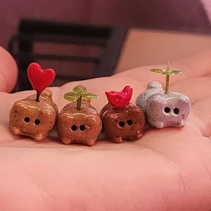 Handmade Ceramic Cat Figurine, Sculpture, Ceramic Cat Art, Sculpture, Cat Lover